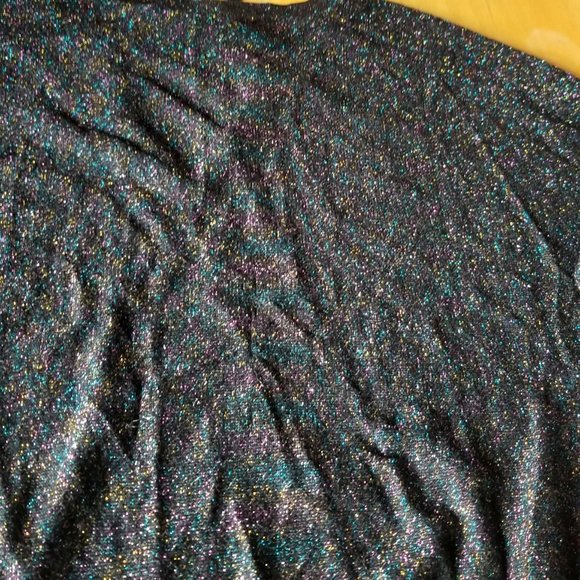 MILLY Italian Shimmer Metallic Cutout Sweater - Picture 15 of 16